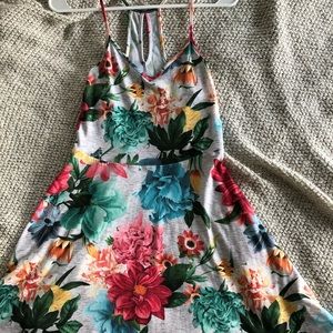 Floral babydoll dress